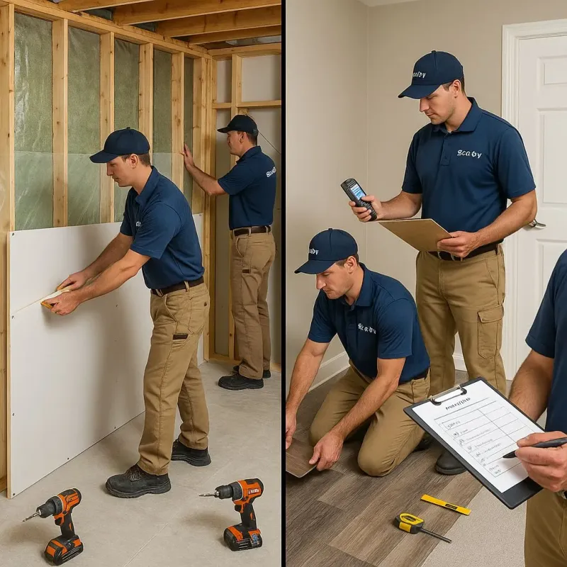 Repairs and Reconstruction process in Stanton County, KS